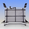 FLEXBAG Cargo para el original portabicicletas pare el portón trasero de VW VW T6.1/T6 ​con ref. 7E0 071 104; design „Palladium“ - 100 501 007